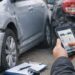 Illustration éditoriale sur e-constat auto